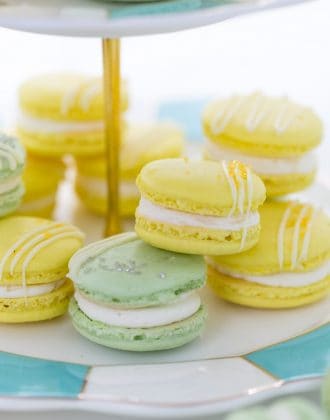 Lemon Lime Macarons