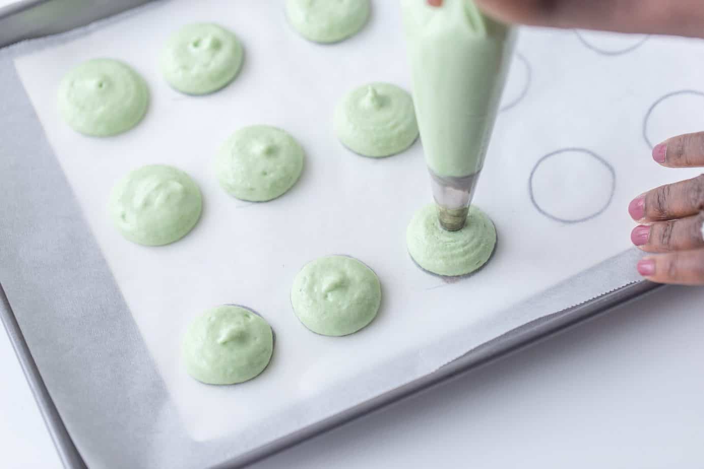 Lemon Lime Macarons