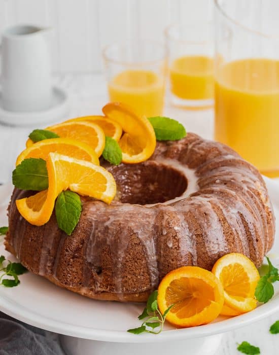 Orange Pound Cake Recipe