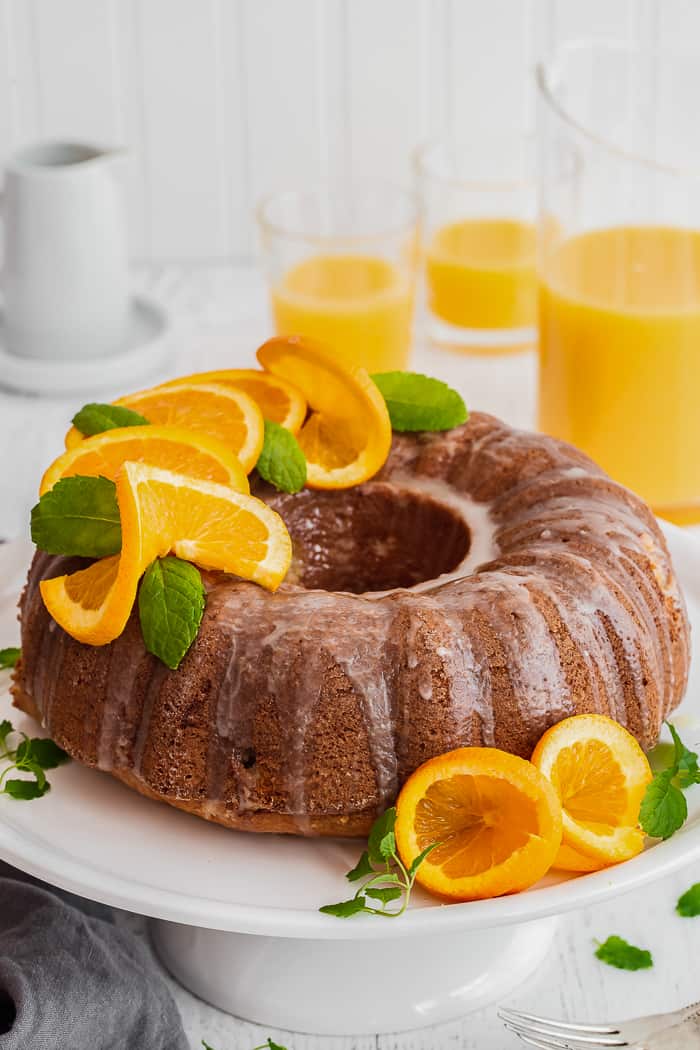 ORANGE JUICE BUNDT CAKE - Butter with a Side of Bread