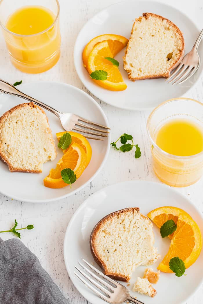 Orange Pound Cake Recipe