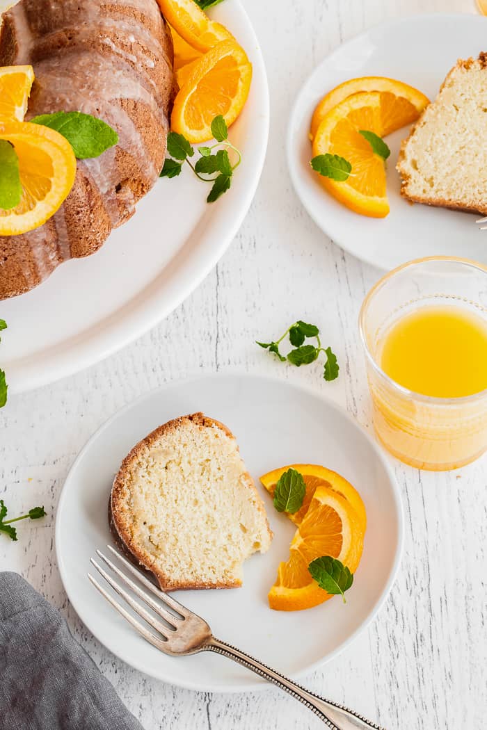 Orange Pound Cake Recipe