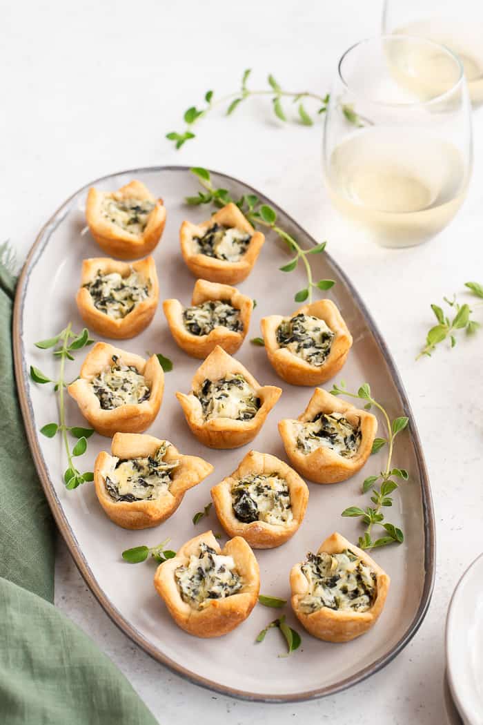 Spinach Artichoke Dip Bites