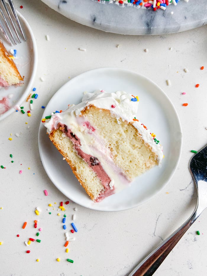 Neapolitan Ice Cream Cake | homemade- Food Meanderings