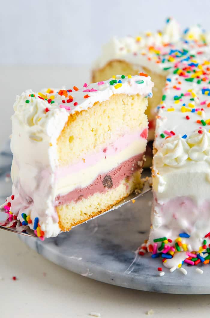 Birthday Ice Cream Cake