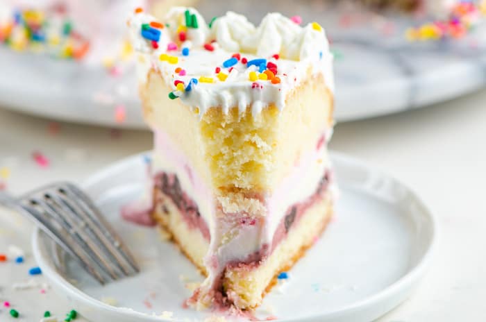 Ice Cream Themed 1 st Birthday Cake