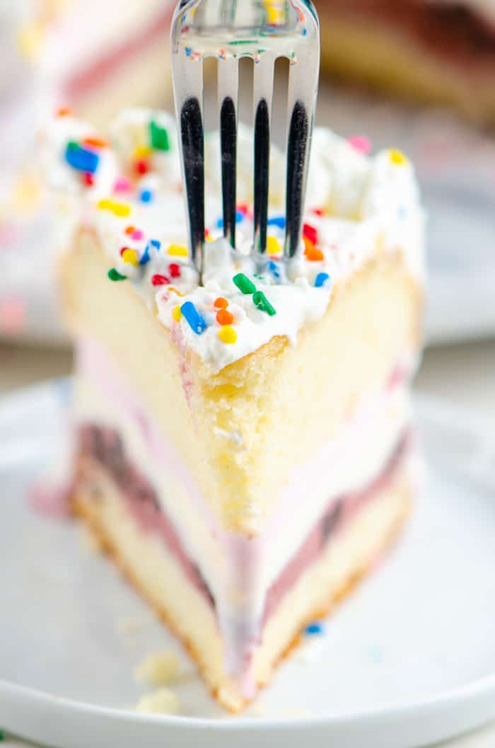 Birthday Ice Cream Cake