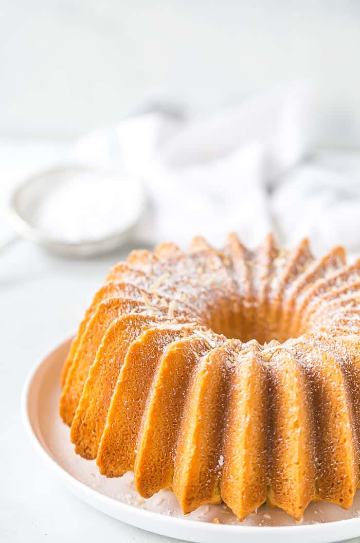 Coconut Bundt Cake - Chef in Training