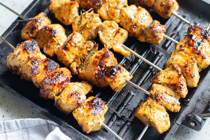 Greek Chicken Souvlaki