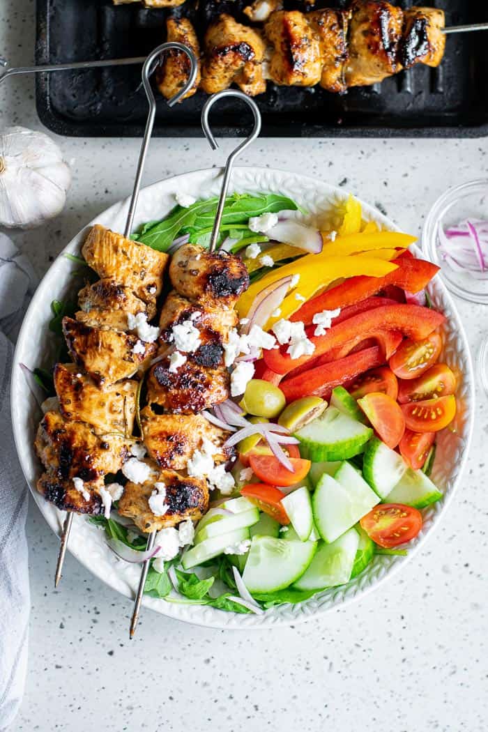 Greek Chicken Souvlaki - A Classic Twist