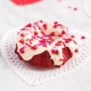 Mini Red Velvet Bundt Cakes