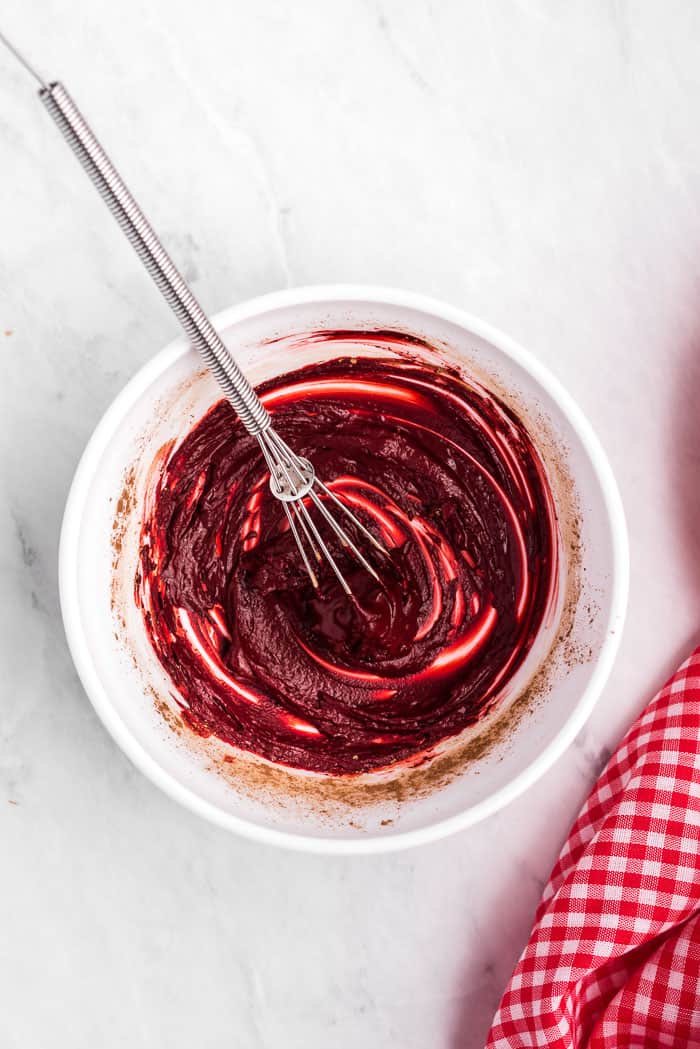 Mini Red Velvet Bundt Cakes