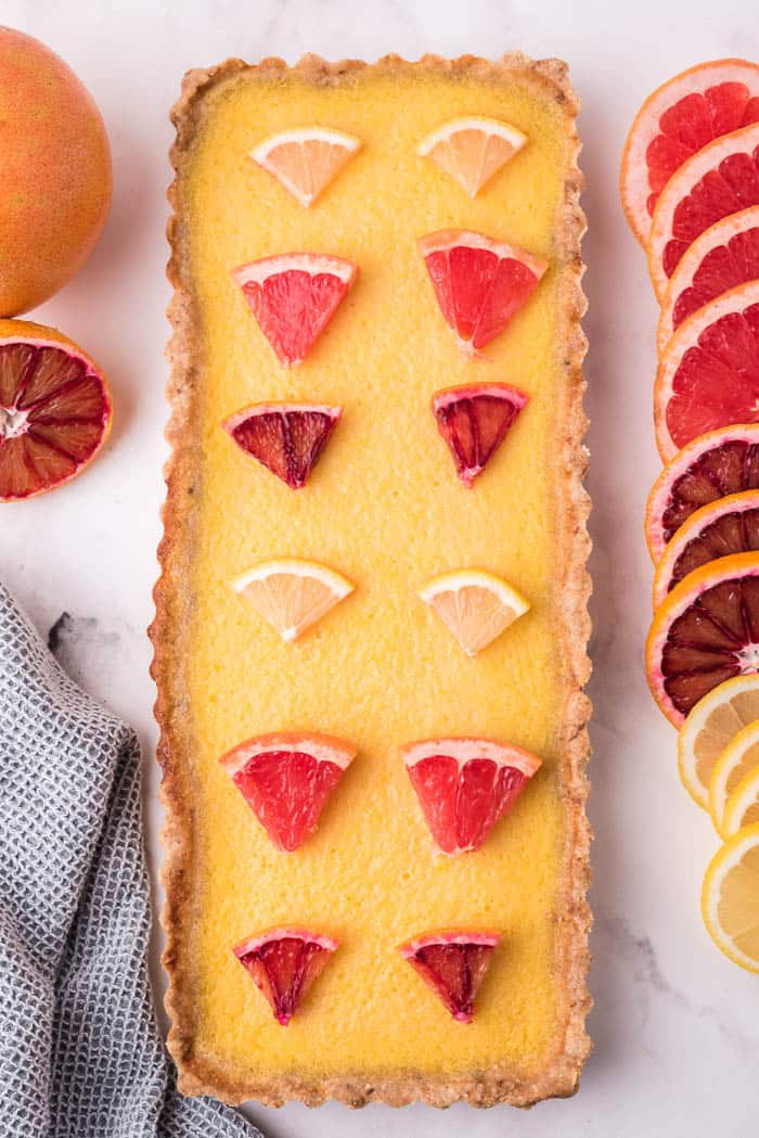 Winter Citrus Tart