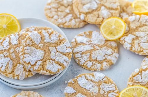 Meyer Lemon Crinkle Cookies - A Classic Twist