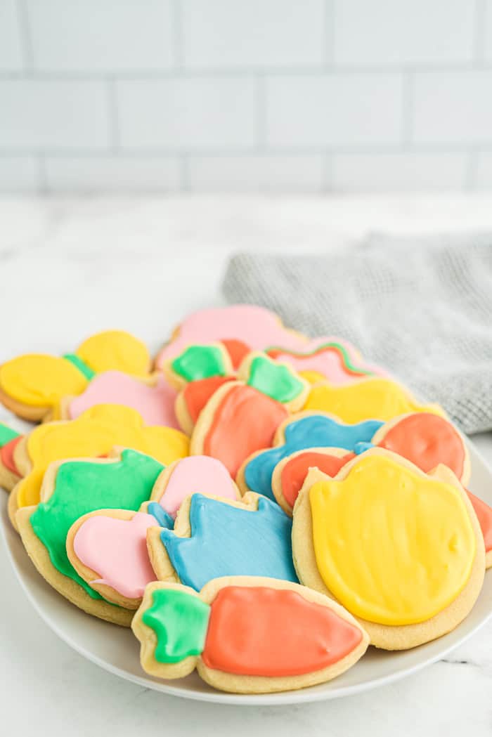 Spring Decorated Cookies with Royal Icing