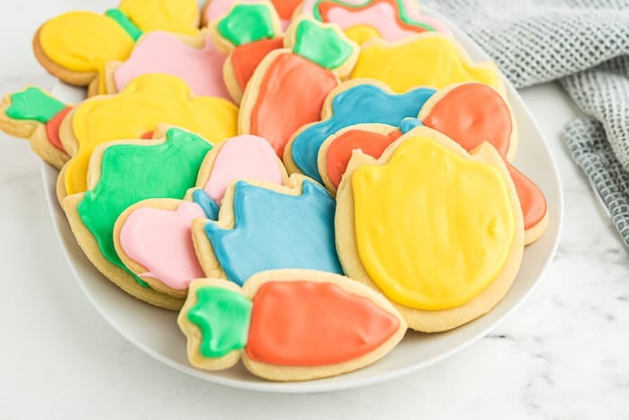 Spring Decorated Cookies with Royal Icing