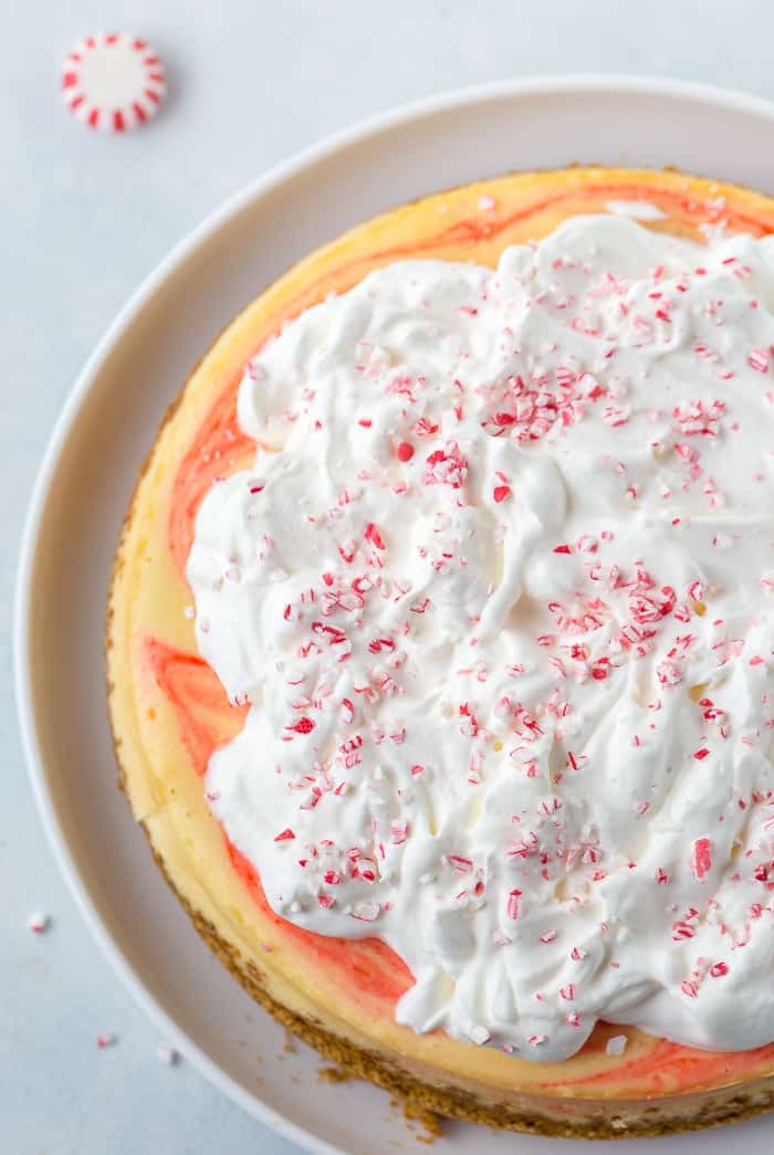 peppermint cheesecake