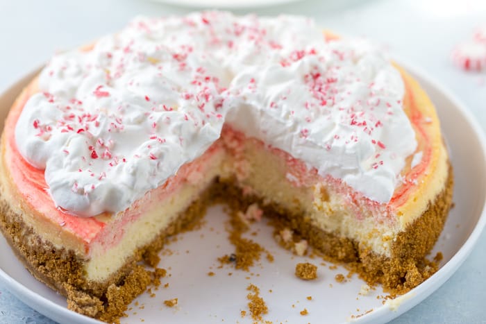 peppermint cheesecake