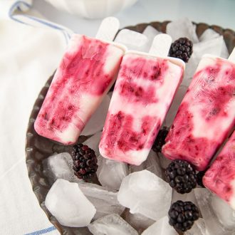Blackberry Popsicles