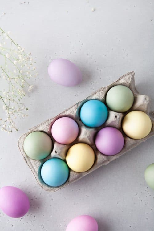 How to dye eggs without a kit a classic twist