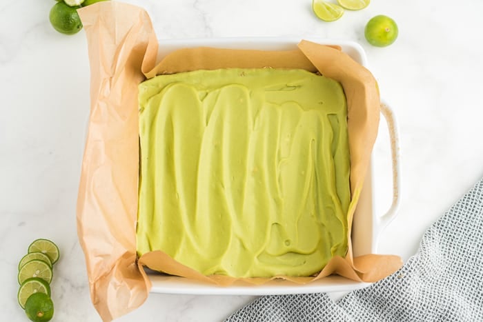 Skinny Vegan Key Lime Pie Bars