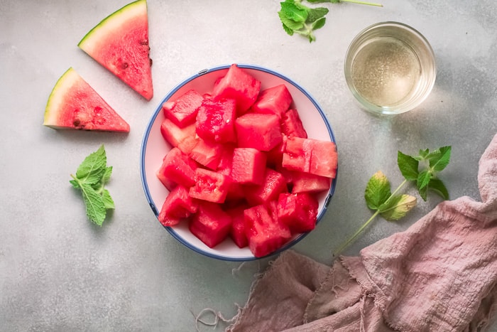 Watermelon Wine Slushies