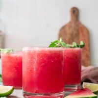 Watermelon Wine Slushies