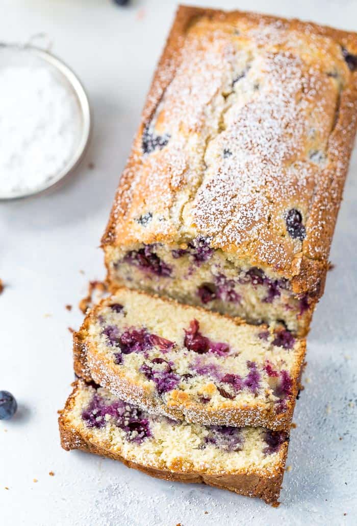 Brown Butter Blueberry Lemon Cake