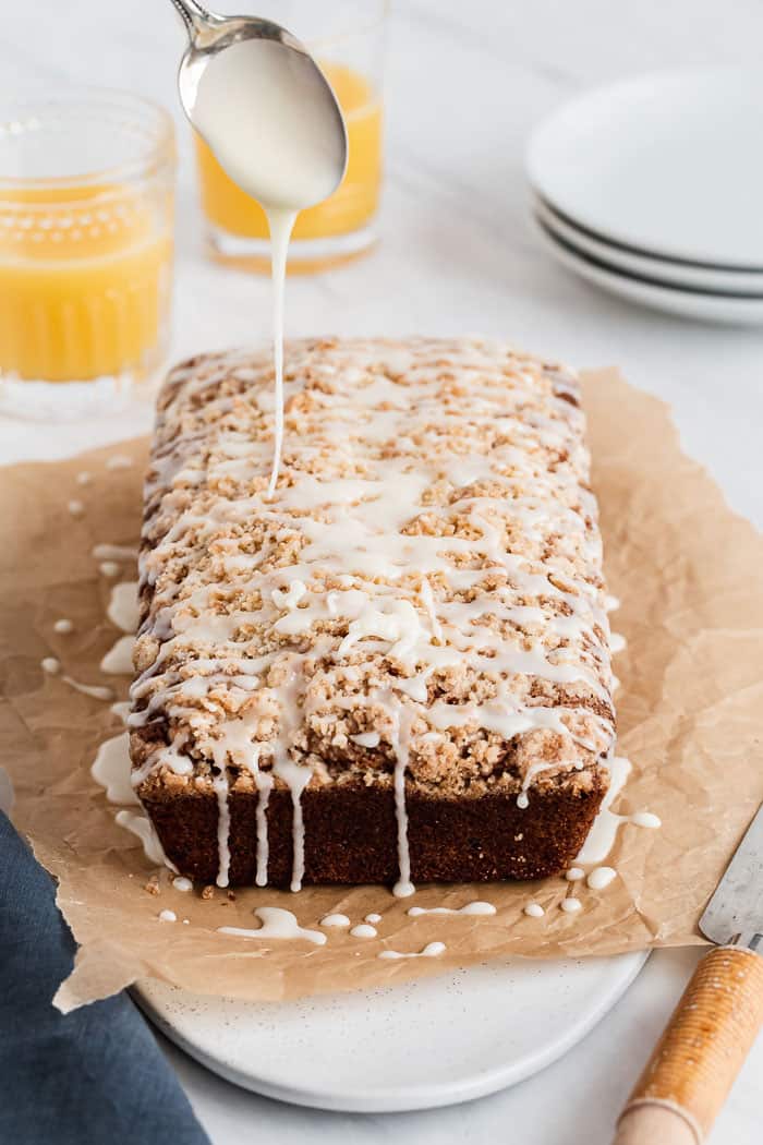 Orange Coffee Cake with Chocolate Chunks