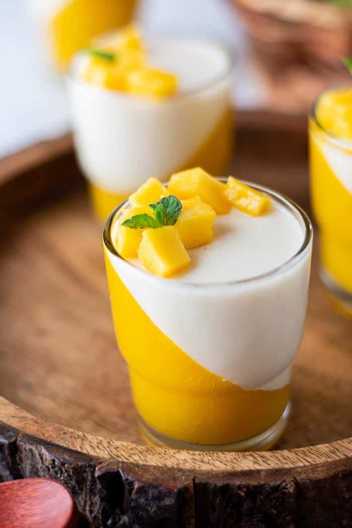 Mango Panna Cotta - A Classic Twist