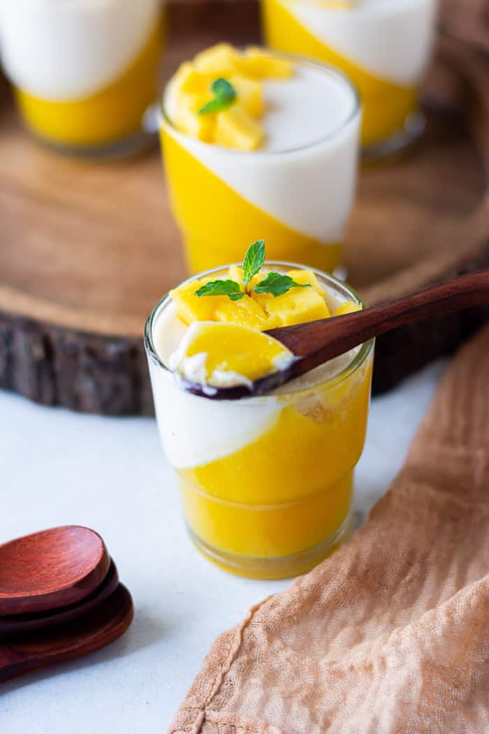 Mango Panna Cotta