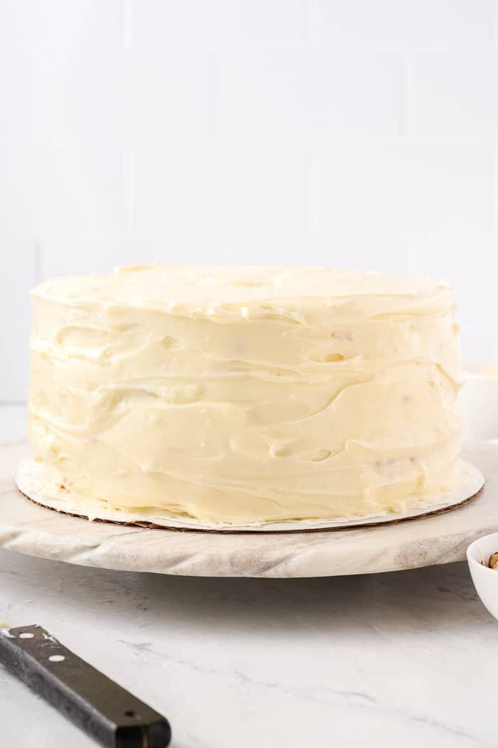 Coconut Almond Cream Cake