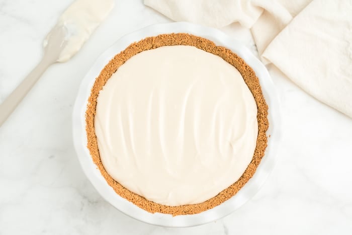 No Bake Caramel Pie