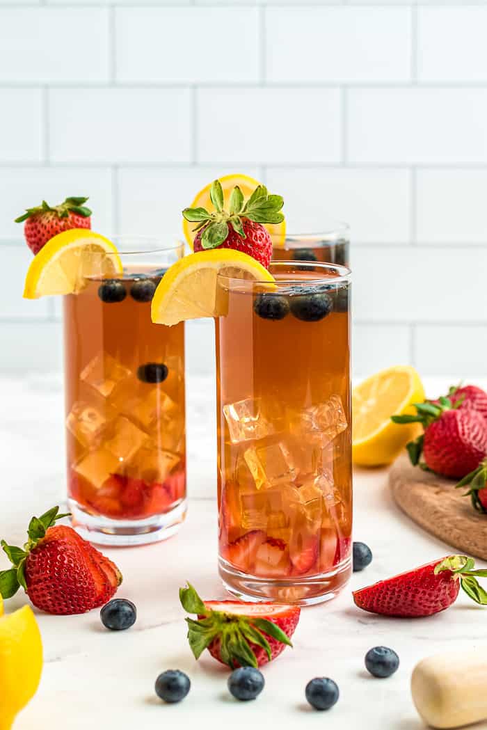 Strawberry Lemonade Iced Tea