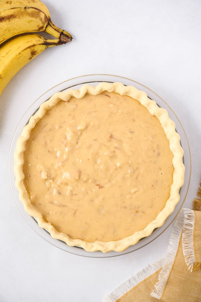 coconut banana cream pie