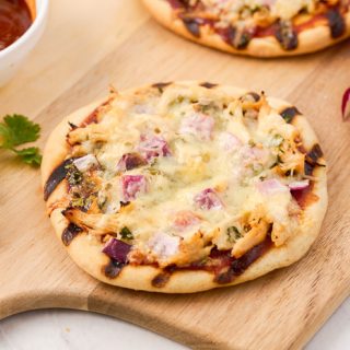 Grilled Chicken BBQ Pizza