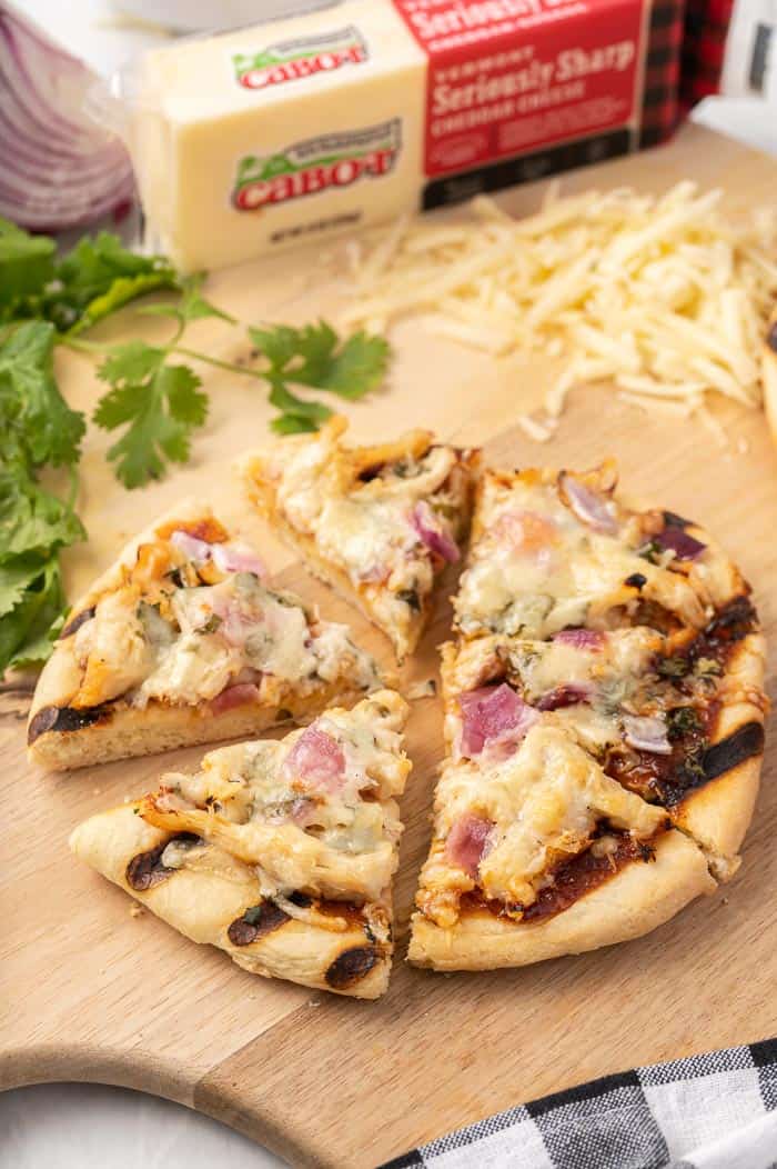 Grilled Chicken BBQ Pizza