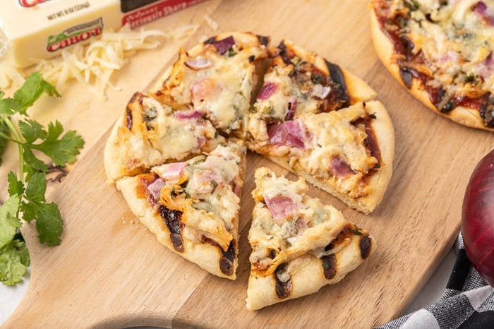 Grilled Chicken BBQ Pizza