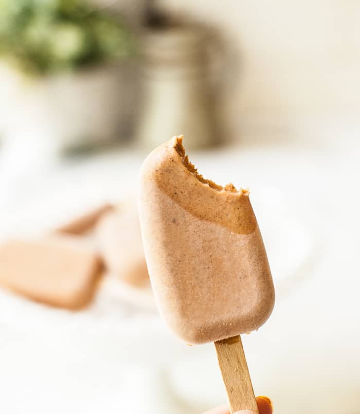 Pumpkin Pie Popsicles