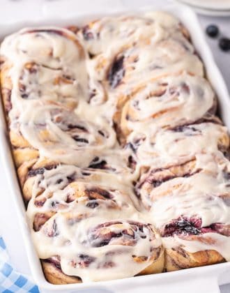 Blueberry Lemon Sweet Rolls