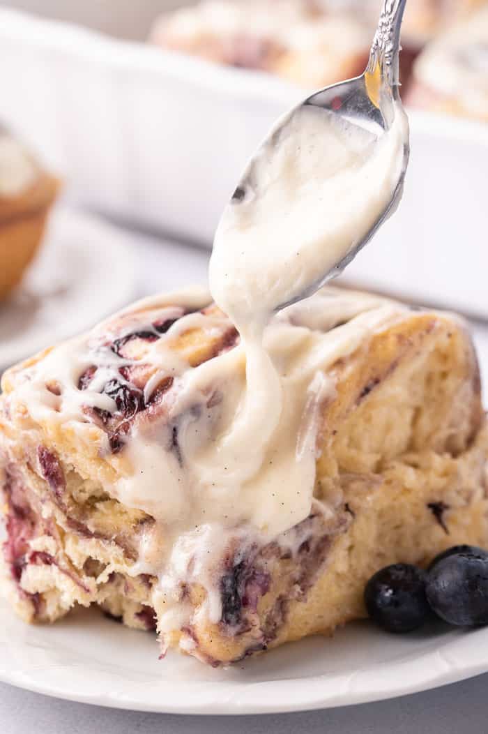 Blueberry Lemon Sweet Rolls