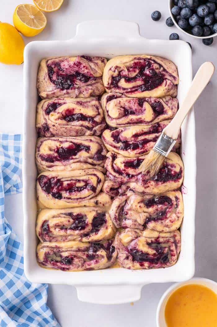 Blueberry Lemon Sweet Rolls