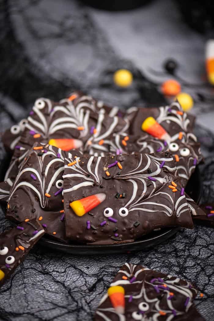 Halloween Chocolate Bark