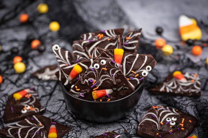 Halloween Chocolate Bark