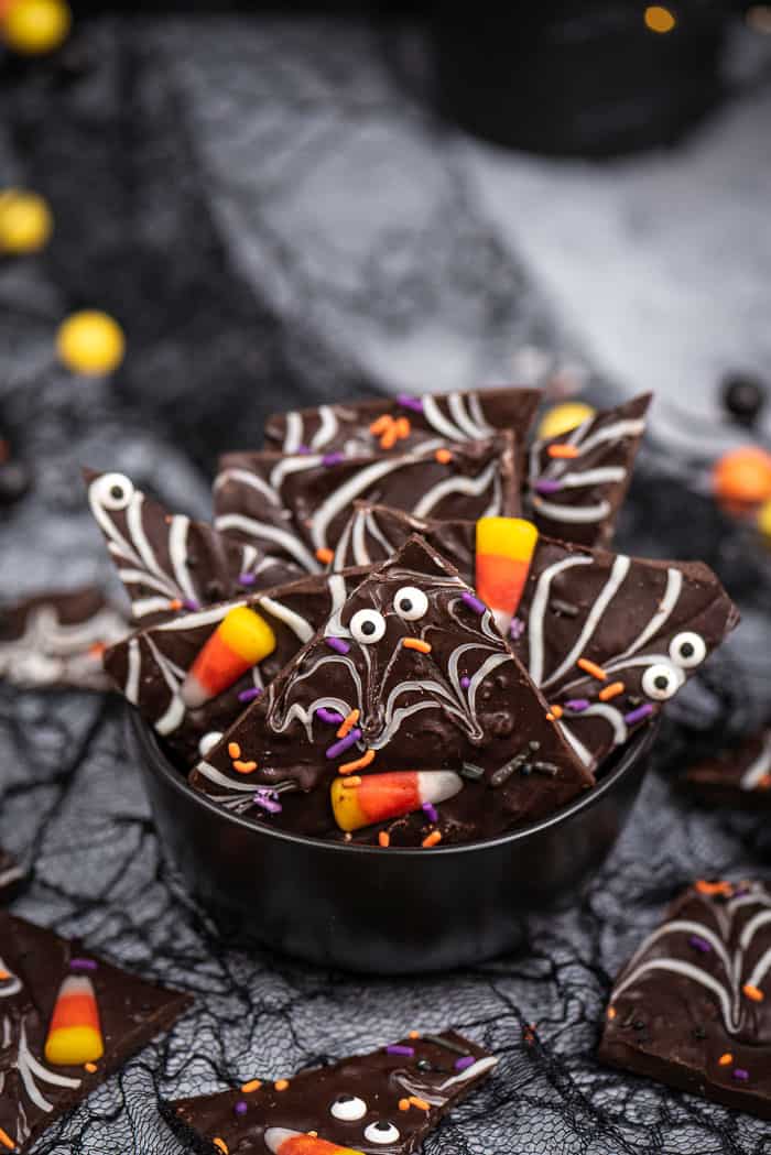 Halloween Chocolate Bark