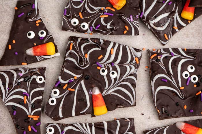 Halloween Chocolate Bark