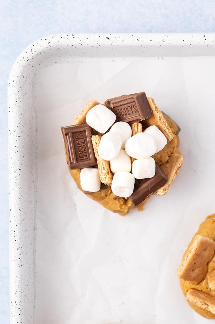 Pumkpin Smores Cookies