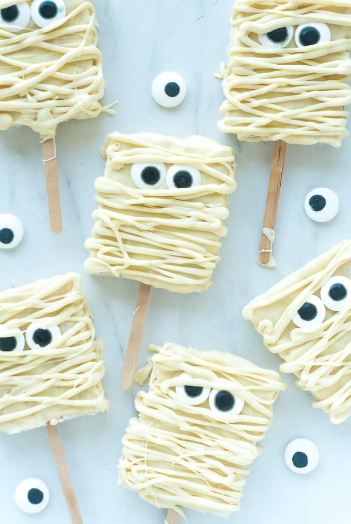 Mummy Rice Krispie Treats