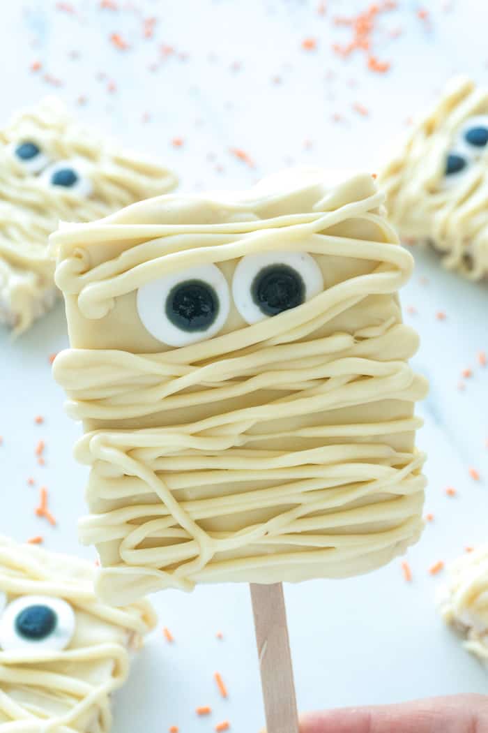 Mummy Rice Krispie Treats