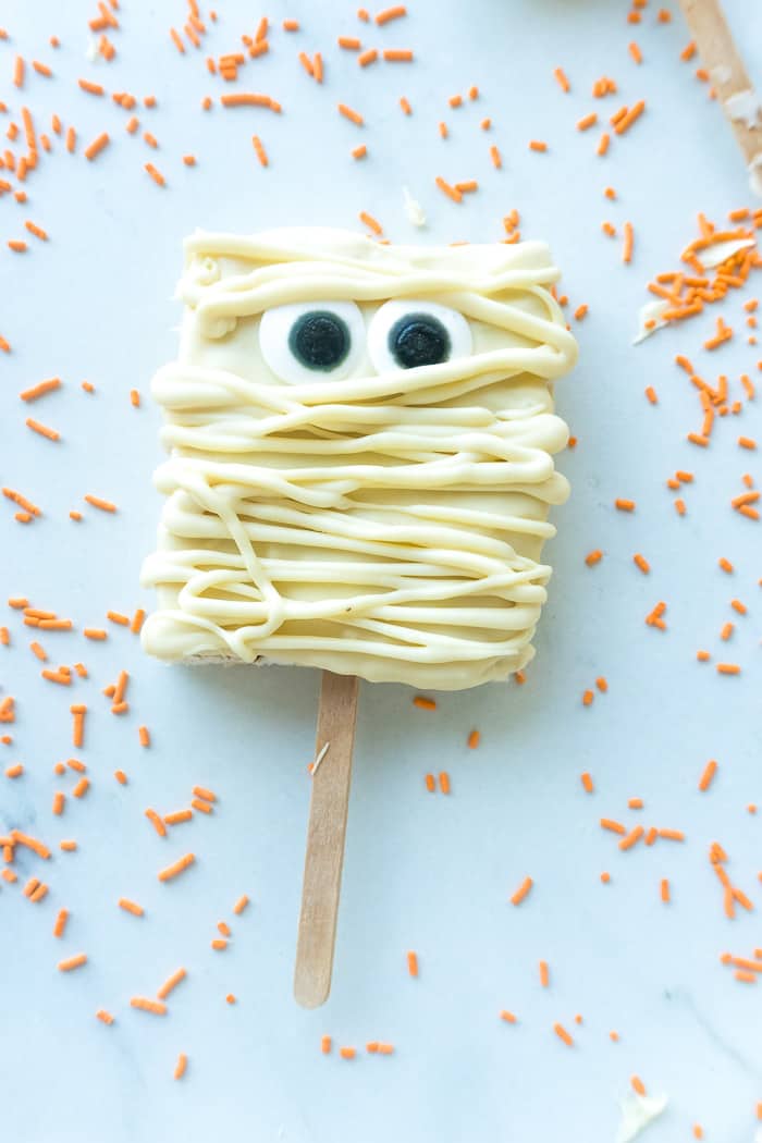 Mummy Rice Krispie Treats